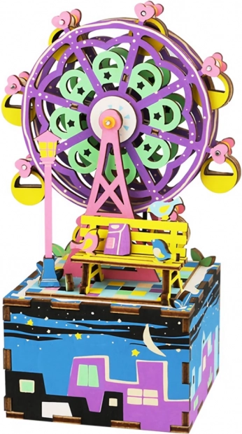 RoboTime 3D Puzzle Music Box Small Carousel