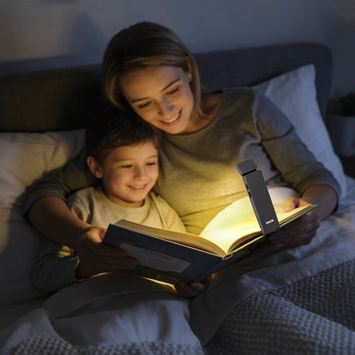 Une pince pratique pour lire partout