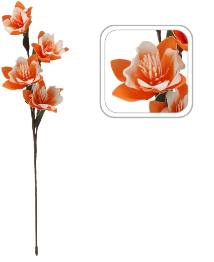 Realistic flowers with a delicate texture