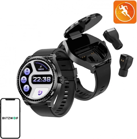 BlitzWolf BW-HW1 montre intelligente (noir)