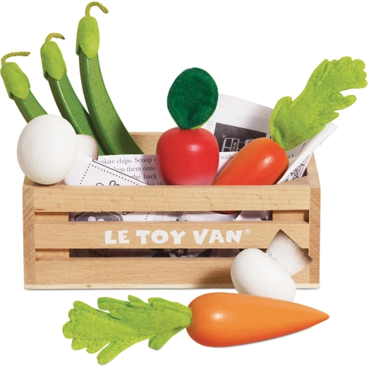 Légumes en bois en cagette Le Toy Van