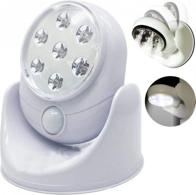 Lampe LED sans fil avec capteur de mouvement