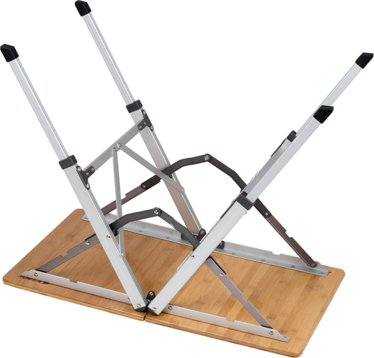 Opvouwbare constructie en twee verstelbare hoogtes