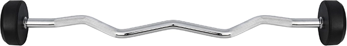 Barre EZ coudée à deux mains HMS Premium 15 kg