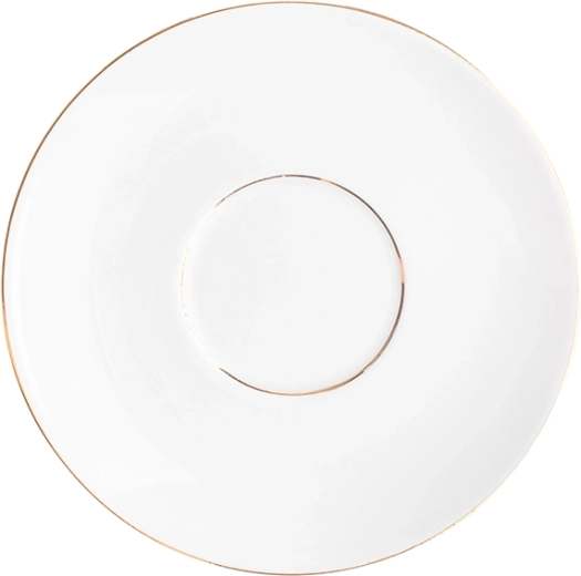 MariaPaula Klasyka Gold Line porcelain saucer 15 cm