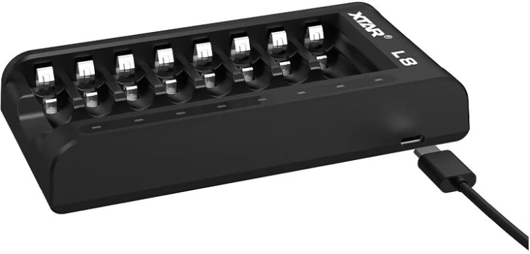 Für AA/AAA 1,5 V sowie 1,2 V