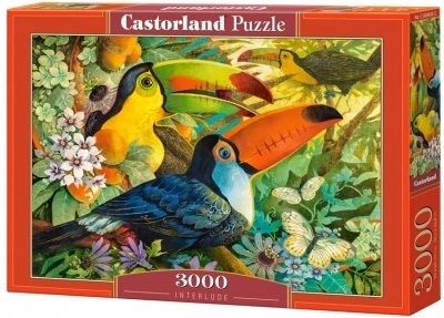 Puzzle 3000 pieces – Toucans Interlude CASTORLAND