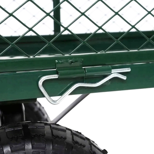 Fold-down and removable side panels