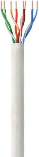 Installatiekabel UTP Cat6 CCA 4x2, 305 m, grijs