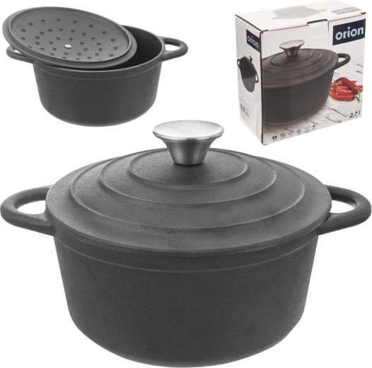 Gusseisentopf mit Deckel Orion Litina 20 cm, 2,7 l