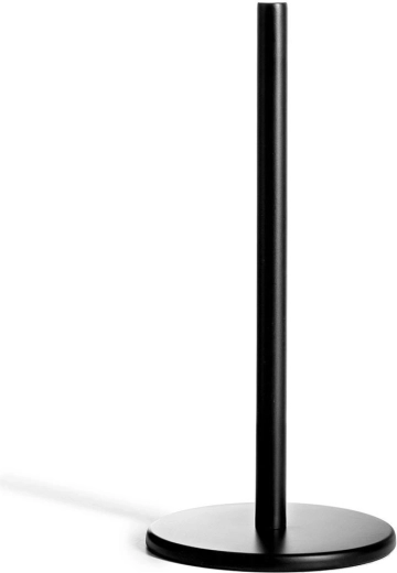 Elegantes, mattschwarzes Metall