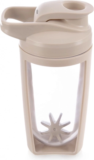 Shaker aus Tritan mit Mixkugel 700 ml, beige, ORION