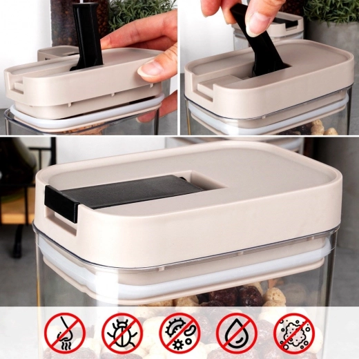 Luftdichter Verschluss für längere Frische