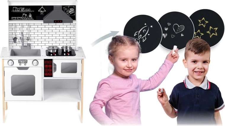 Krijtbord voor het kindermenu