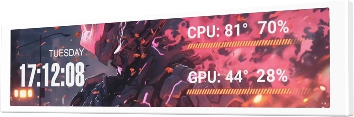 Darkflash V92 moniteur IPS 9,2" blanc