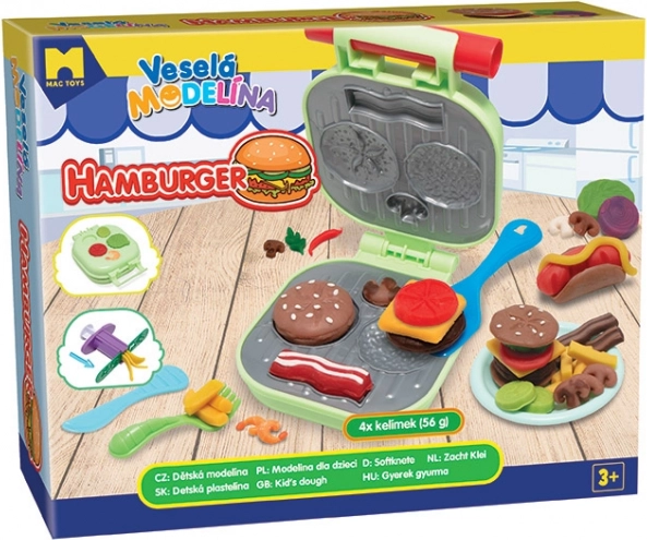 MODELO Happy Modeling Clay Hamburger Set