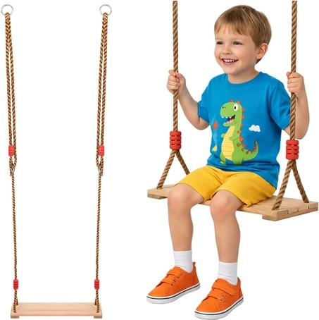 Houten kinderschommel KRUZZEL