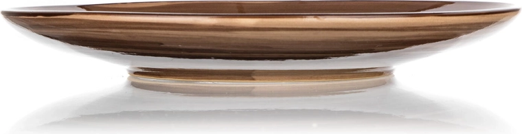 Stijlvolle bruine glazuur met elegante glans