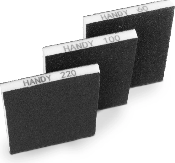 Ensemble d’éponges abrasives 125 × 100 × 12 mm, 3 pièces