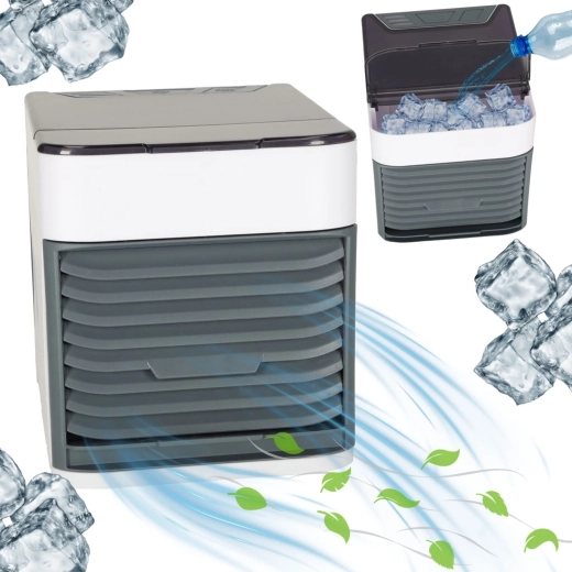 Rafraîchissement avec de l’eau et de la glace