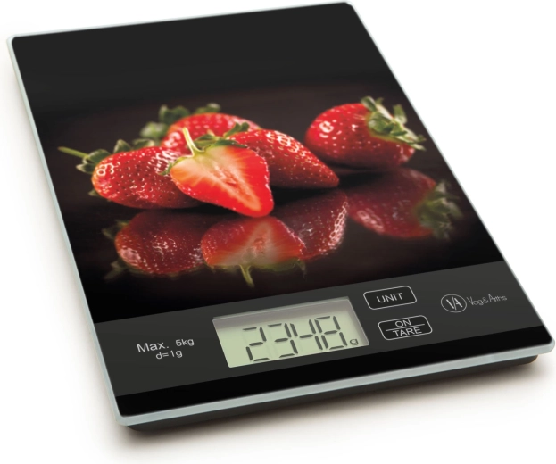 Kitchen Scale with Strawberry Design