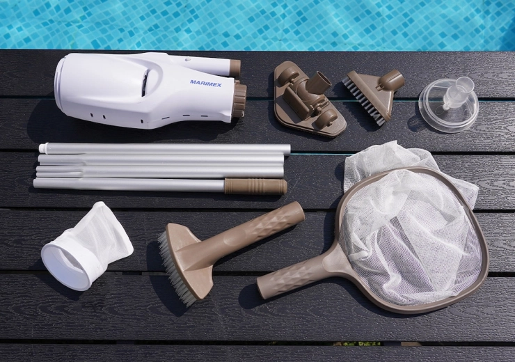 Marimex SpaVac Columbia – aspirateur sans fil sur batterie pour spas et piscines (set)