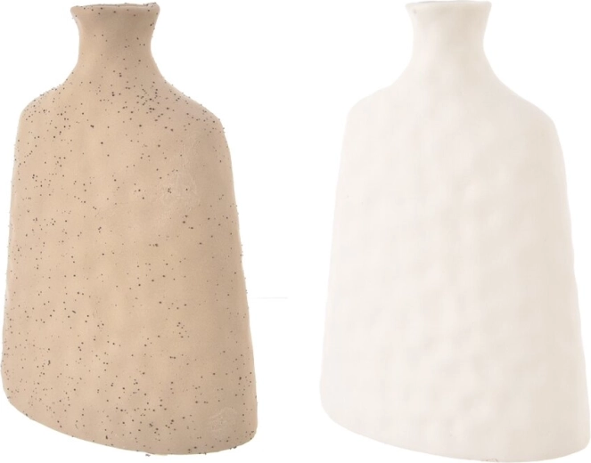 Stoneware Vase 13 × 7 × 18 cm (2 variants)