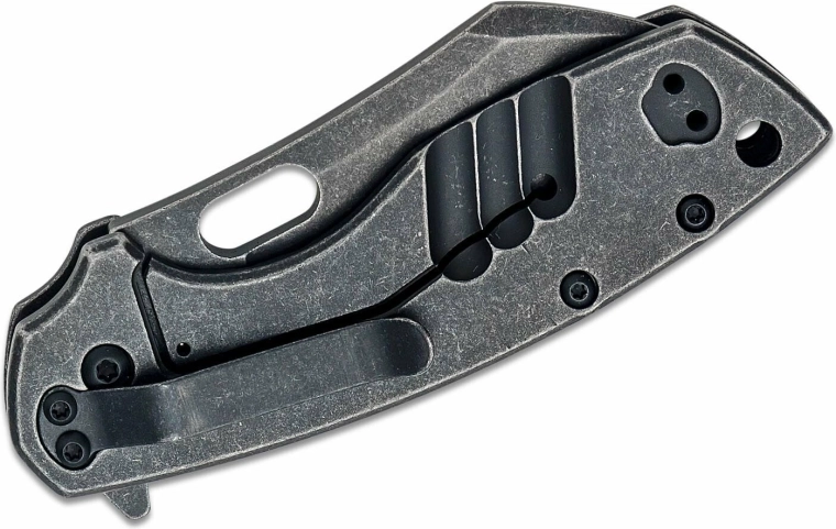 Practical pocket clip and lanyard hole