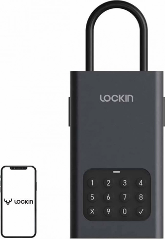 Smart key safe LOCKIN Lock Box L1 with keypad and Bluetooth