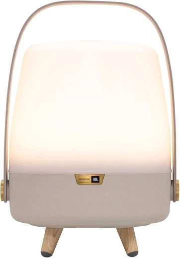 Draagbare lamp met speaker Kooduu Lite-Up Play Mini beige - 1 stuk