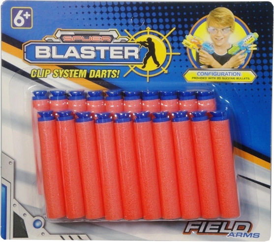 Schuimkogels voor pistool – set van 20 stuks