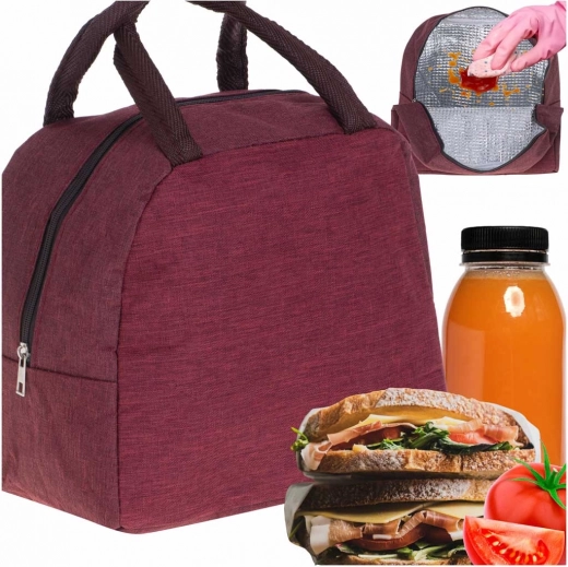 Thermische geïsoleerde lunchtas – rood