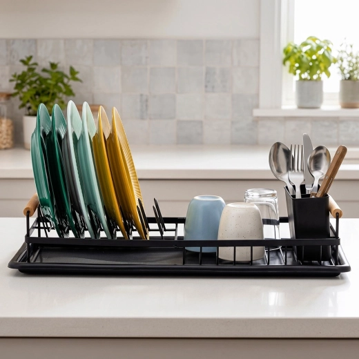 Space for up to 7 plates + room for mugs