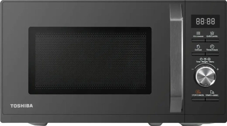 Toshiba microwave oven with grill 25 L 900 W black