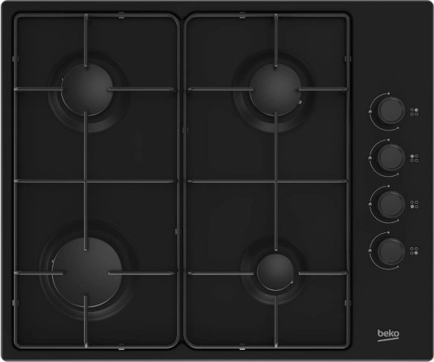 Table de cuisson gaz Beko 61 cm HIBG64120SB