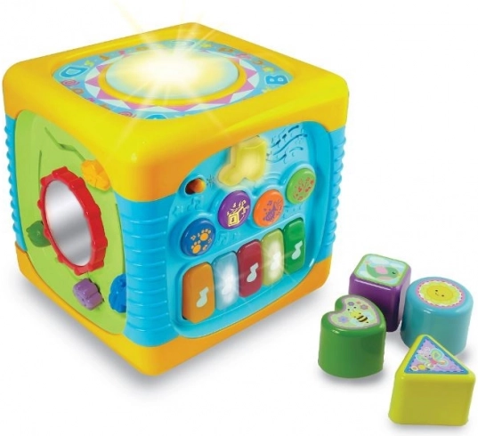 Jeu sensoriel sur chaque face