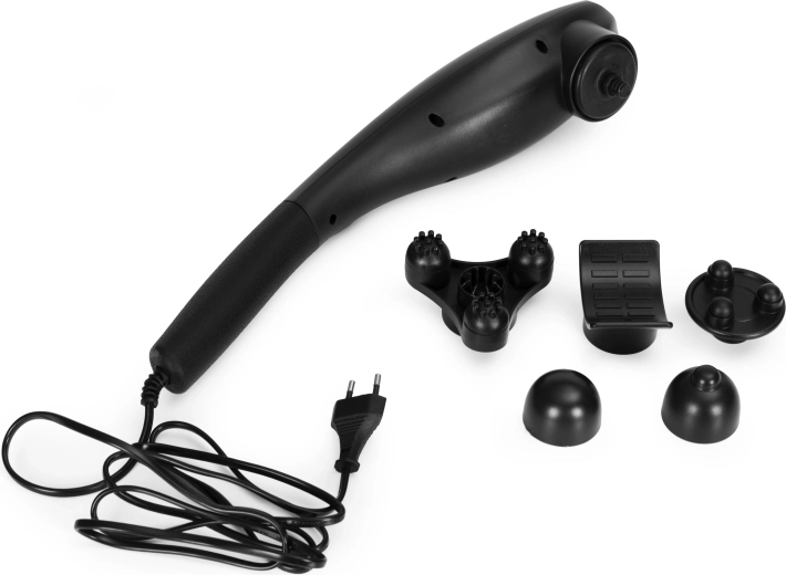 Five interchangeable heads including anti-cellulite