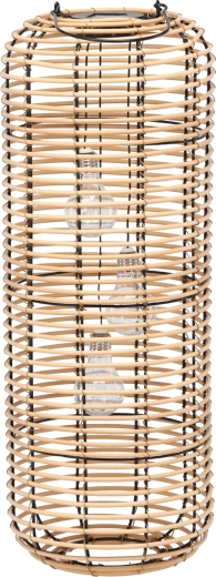 Bruine solarlantaarn 62 cm