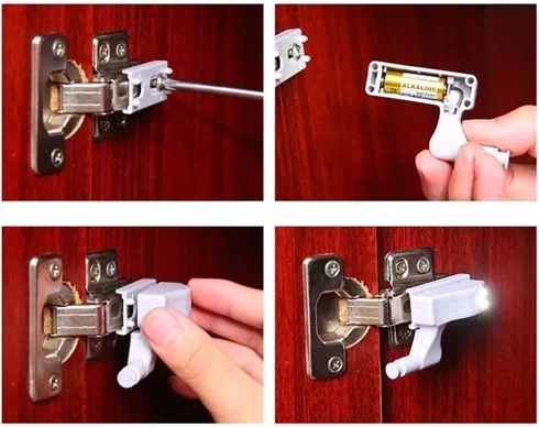 Instant light when opening