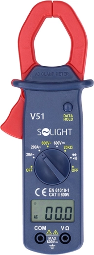 Solight stroomtangmultimeter 20–200 A