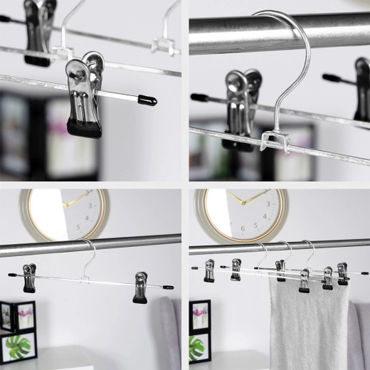 Space saving and tidy wardrobe