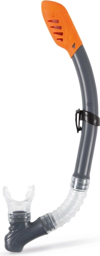 Snorkel with a molded mouthpiece