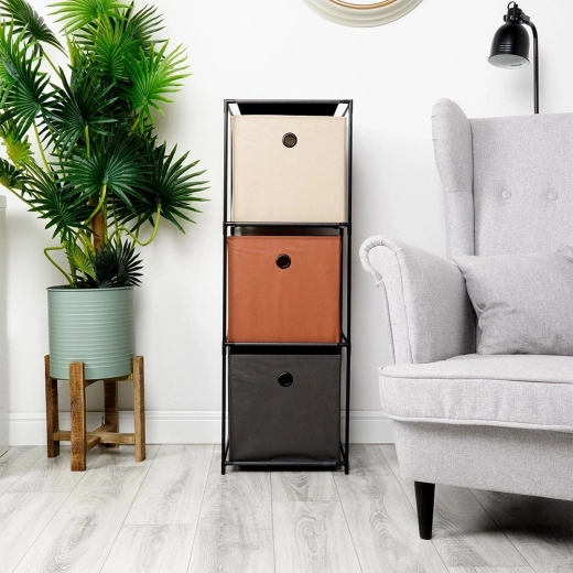 Kompakter vertikaler Stauraum