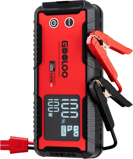 GooLoo startbooster en powerbank GT6000 6000 A 27000 mAh 100 W