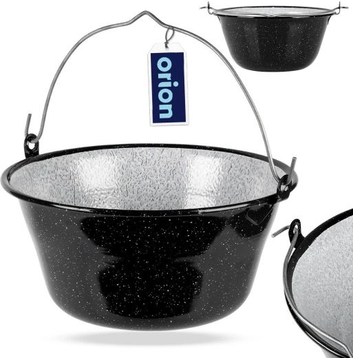 Durable enamel for safe cooking