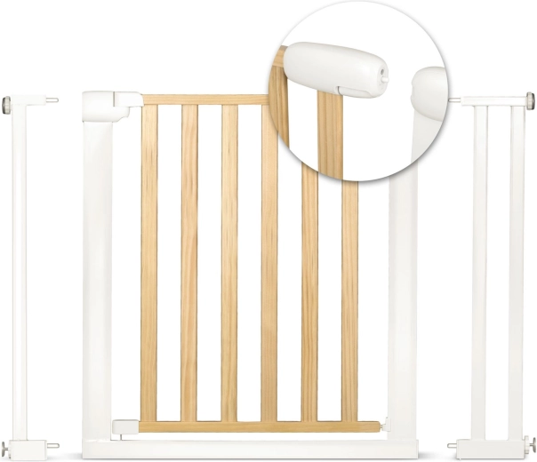 Nukido Sicherheitsgitter für Türen und Treppen 74–105 cm