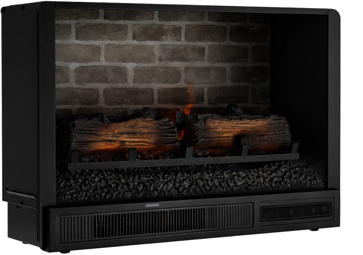 Cheminée électrique avec imitation de flammes 900/1800 W