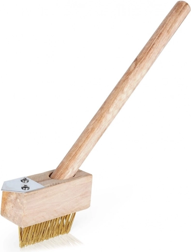 Brosse à mauvaises herbes avec grattoir métallique 35 cm
