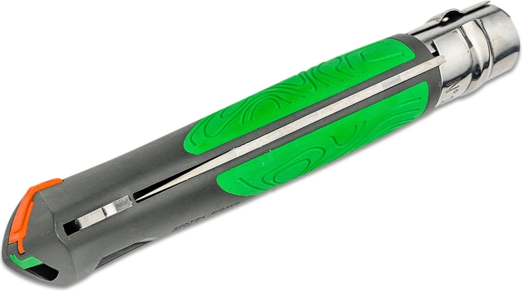 Outdoor handle with whistle and cutting hook