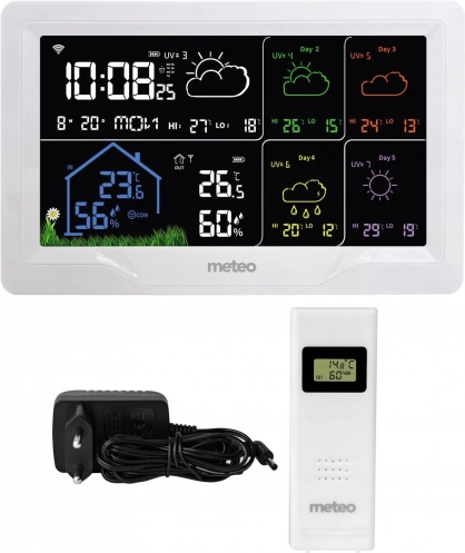 WiFi weerstation met weersvoorspelling
